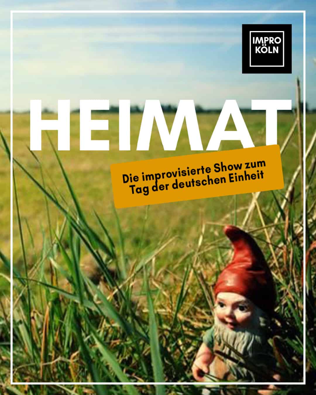 Junges Paar verkleidet im Impro-Karneval, Spaß und Comedy bei ImproKoeln.