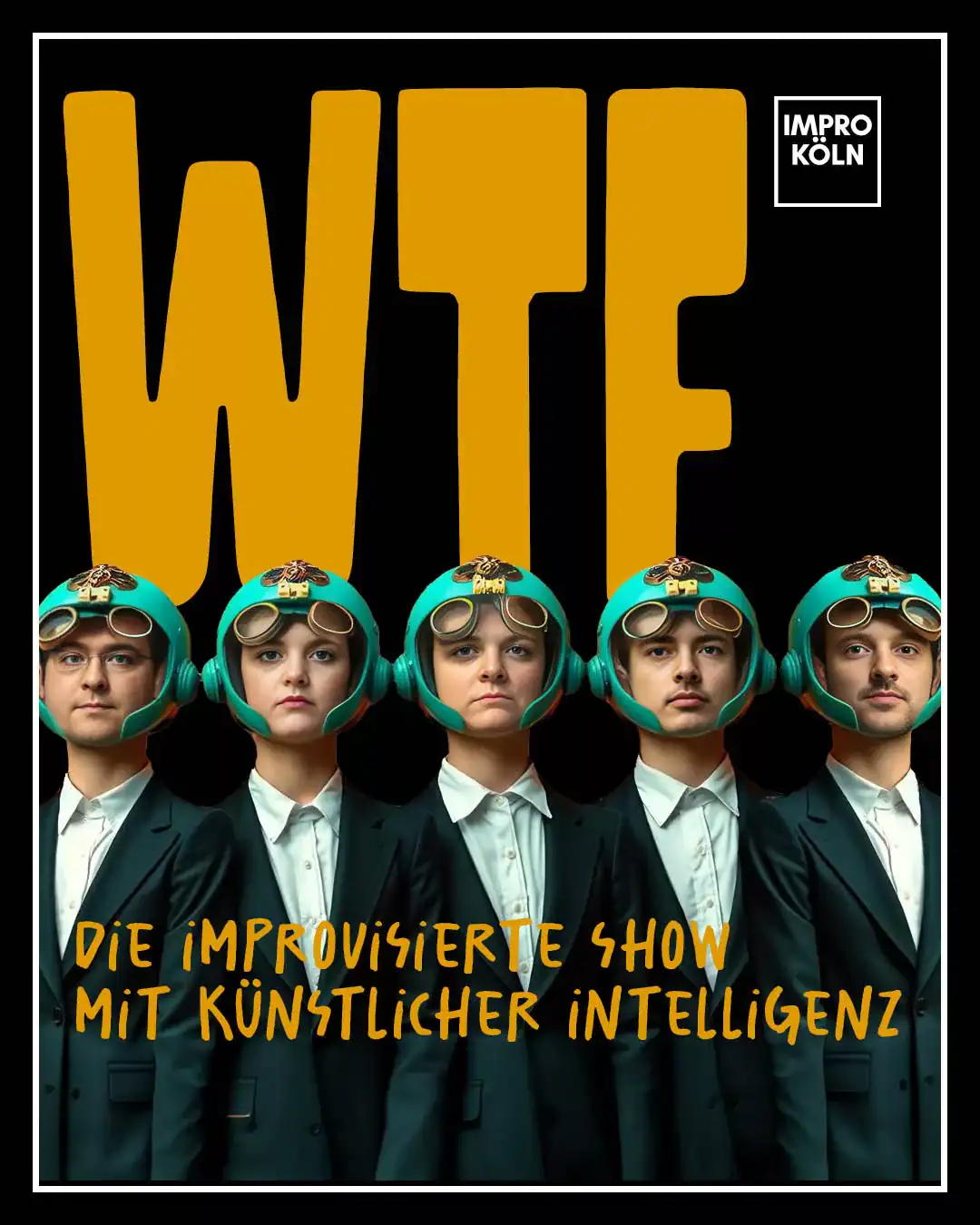 Lustige Stand-up Comedy mit Nele Mathew bei ImproKoeln in einer Kneipen-Atmosphäre.